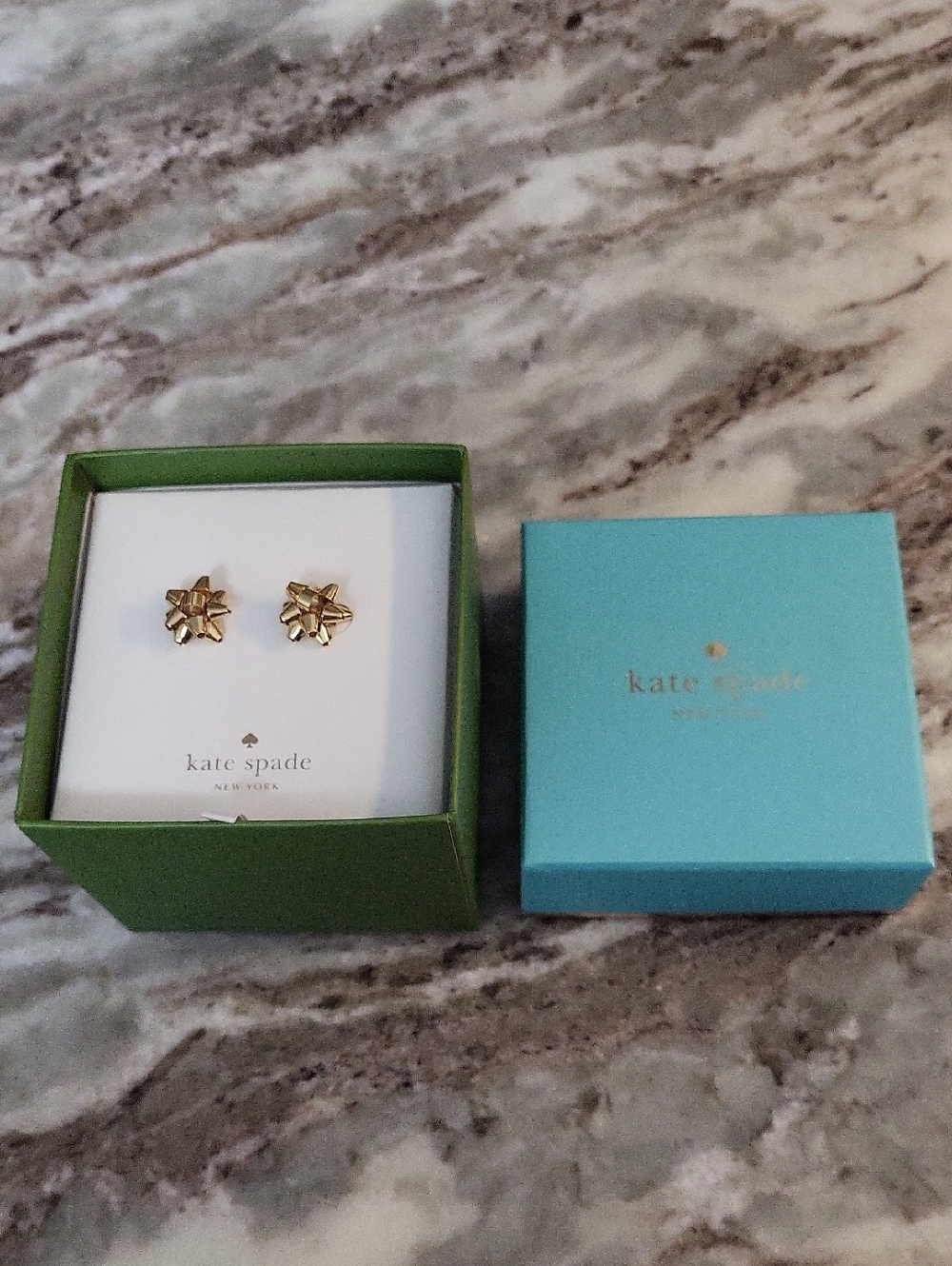 kate spade Gold Bow Stud Earrings
